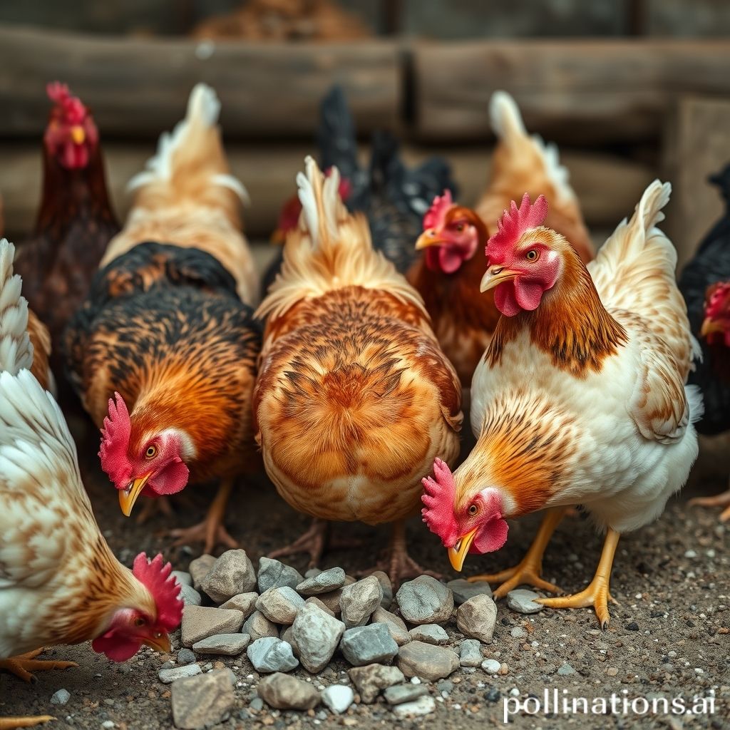 when to feed chickens grit